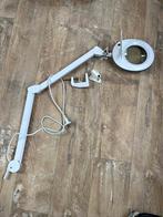 @ Loupe avec pince de table, Enlèvement, Comme neuf, Lampe loupe