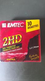 Diskettes.Emtec.10 stuks., Computers en Software, Beschrijfbare discs, Nieuw, Overige typen, Ophalen of Verzenden, Emtec