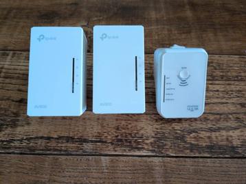TP-Link AV600 Powerline set + WiFi repeater, Enlèvement ou Envoi, Comme neuf