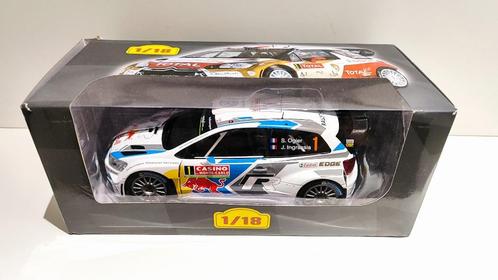 1/18 Altaya VW Polo WRC Ogier Rally 2014 met Franse brochure, Hobby en Vrije tijd, Modelauto's | 1:18, Ophalen