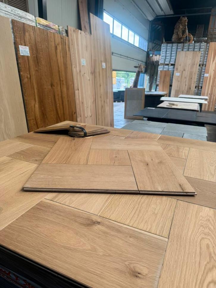 Parket & Bourgondische dallen voor een uniek interieur, Tuin en Terras, Bloempotten, Zo goed als nieuw, Ophalen of Verzenden