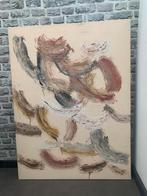 Grote abstracte schilderij, Antiek en Kunst, Ophalen