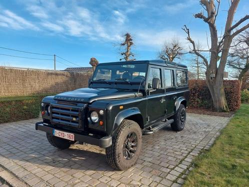 Land rover defender 110 Td4, Auto's, Land Rover, Particulier, Defender, Zwart, Zwart, Ophalen