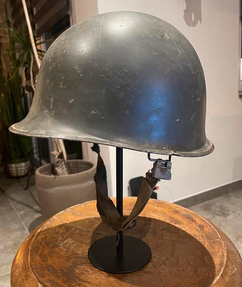M53 Nederlandse helm, exemplaar USM1, Verzamelen, Militaria | Algemeen, Landmacht, Helm of Baret, Ophalen of Verzenden
