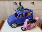 4x4 Barbie+ scooter+ homme Barbie, Enfants & Bébés, Jouets | Poupées, Comme neuf, Enlèvement, Barbie