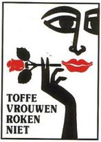 Prentkaart TOFFE VROUWEN ROKEN NIET, Verzamelen, Foto's en Prenten, Nieuw, Ophalen of Verzenden