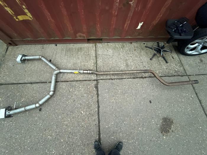 Uitlaat (compleet) van een BMW 5-Serie, Auto-onderdelen, Uitlaatsystemen, BMW, Gebruikt, 3 maanden garantie