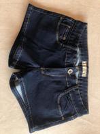 Donkerblauwe jeansshort met rits en een knop, Kleding | Dames, Gedragen, Blauw, Kort, Ophalen of Verzenden