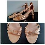 Sandalen rose/ goud 41 1x gedragen NIEUWSTAAT, Kleding | Dames, Trouwkleding en Trouwaccessoires, Ophalen of Verzenden, Zo goed als nieuw
