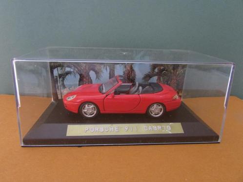 PORSCHE 911 CABRIO, voiture miniature, Hobby & Loisirs créatifs, Voitures miniatures | 1:43, Comme neuf, Voiture, Autres marques