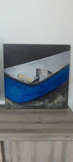 Groot schilderij van Kitty Haring jaar 1999, Ophalen of Verzenden