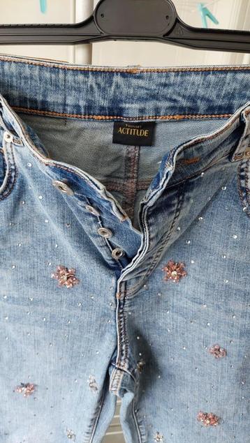 Twinset Actitude dames jeans met pailletten 