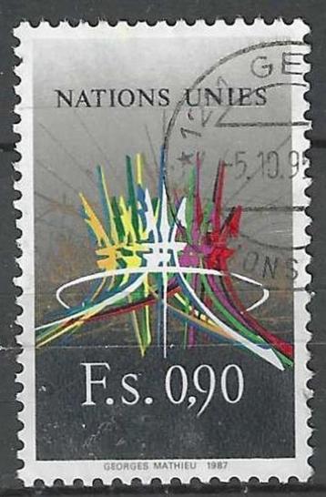 Verenigde Naties 1987 - Yvert 152 - Georges Mathieu (ST) beschikbaar voor biedingen