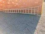 Alu ladder, Doe-het-zelf en Bouw, Ladders en Trappen, Ophalen, Gebruikt, Ladder