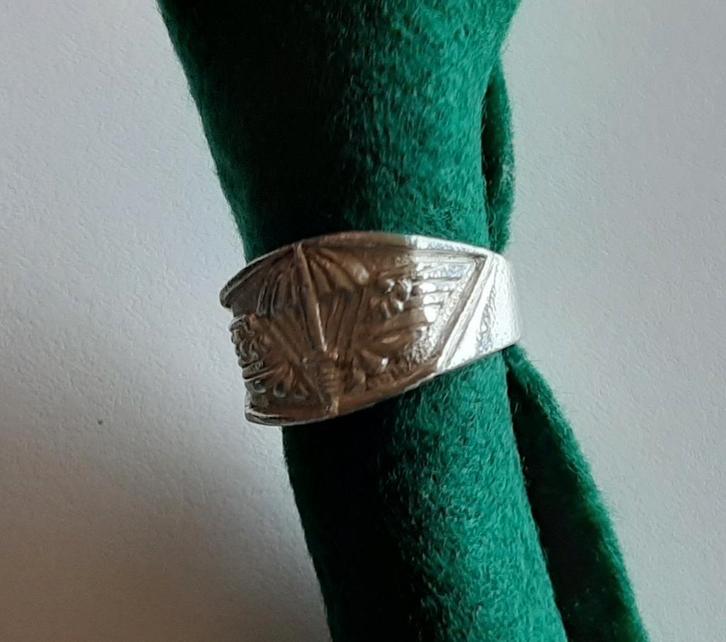 Bague en argent Para Commando, Collections, Objets militaires | Général, Enlèvement ou Envoi