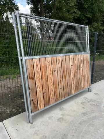 Bouwhek combiwood/combi wood cityfence 2.00x2.16M, Enlèvement, Utilisé