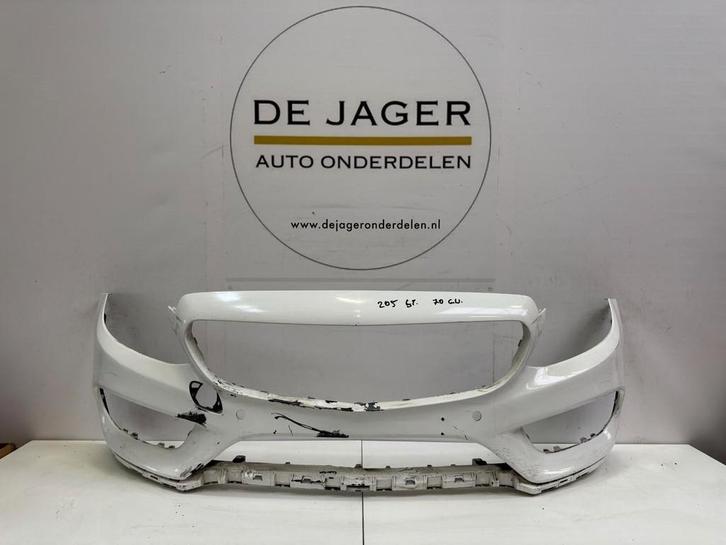 MERCEDES C KLASSE W205 AMG VOORBUMPER BUMPER A2058850925, Auto-onderdelen, Carrosserie, Bumper, Mercedes-Benz, Voor, Gebruikt