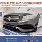 W117 C117 X117 CLA45 FACELIFT AMG VOORBUMPER GRIJS COMPLEET, Gebruikt, Ophalen of Verzenden, Bumper, Mercedes-Benz