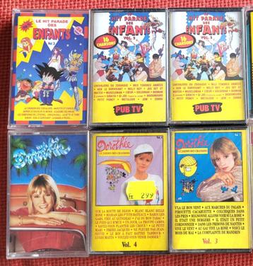 6 verzegelde Dorothée/Hit Parade kinderen beschikbaar voor biedingen