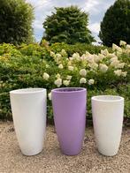3 Pots de fleur design marque Elho, Ophalen of Verzenden, Gebruikt, Kunststof, Tuin