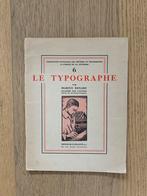 6 le typograph, Ophalen of Verzenden, 20e eeuw of later, Gelezen