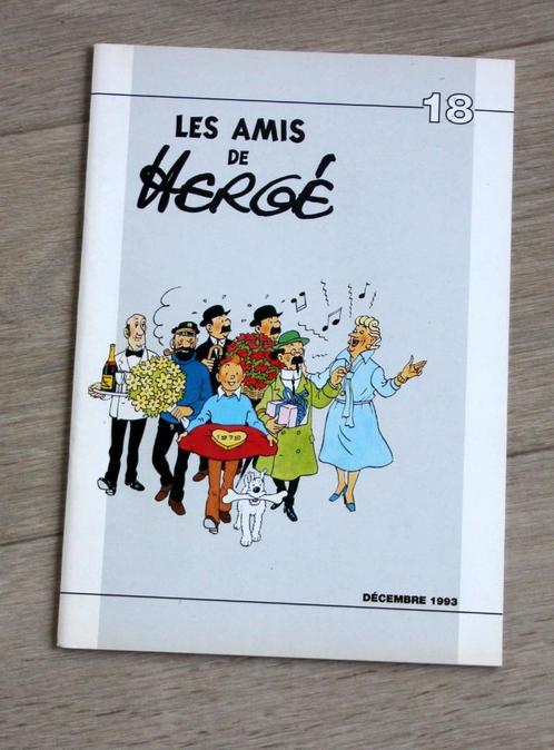 Les amis d'Hergé magazine n 18 Club fan de Tintin Kuifje, Verzamelen, Stripfiguren, Zo goed als nieuw, Kuifje, Ophalen of Verzenden