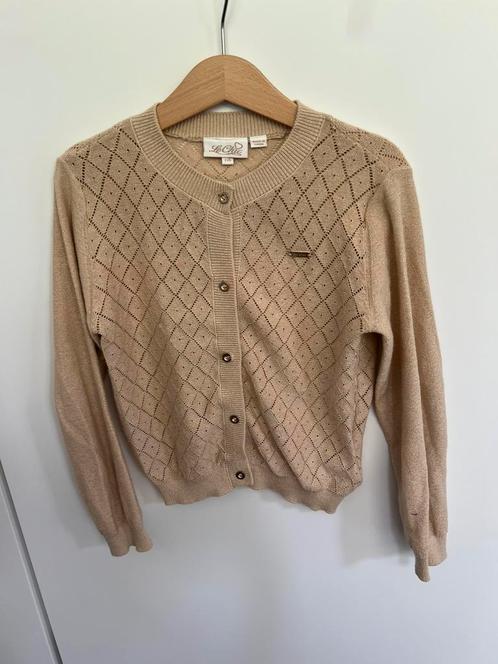Vestje Le Chic goudkleurig - maat 116, Kinderen en Baby's, Kinderkleding | Maat 116, Gebruikt, Meisje, Trui of Vest, Ophalen