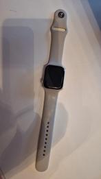 Apple watch 7 series 41mm 4G gps beige, Handtassen en Accessoires, Ophalen, IOS, Zo goed als nieuw, Waterdicht