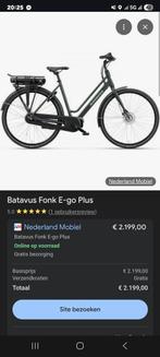 Batavus electrische fiets, Fietsen en Brommers, Fietsen | Heren | Sportfietsen en Toerfietsen, Ophalen of Verzenden, Batavus