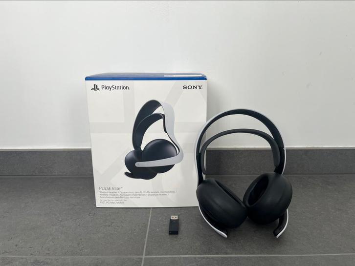 Playstation Pulse Elite Headset (Bijna Nieuw), Games en Spelcomputers, Games | Sony PlayStation 5, Zo goed als nieuw, Ophalen