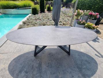NIEUWE XXL tuintafel 2600x1100cm 12mm VOLKERAMIEK  beschikbaar voor biedingen