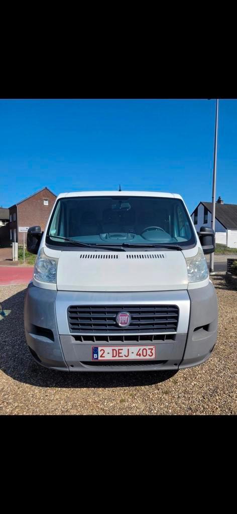 Fiat Ducato 2.2 homologué à vendre+carpass, Autos, Camionnettes & Utilitaires, Entreprise, Caméra de recul, Airbags, Air conditionné