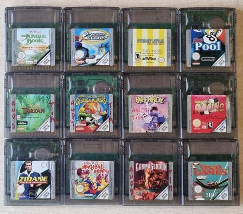 Lot 12 Nintendo Game Boy Color Games ( Gameboy Color Spellen, Games en Spelcomputers, Games | Nintendo Game Boy, Ophalen of Verzenden