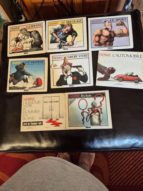 Lot 8 van Comics Humour Noir de Serre, Boeken, Humor, Gelezen, Moppen, Ophalen of Verzenden