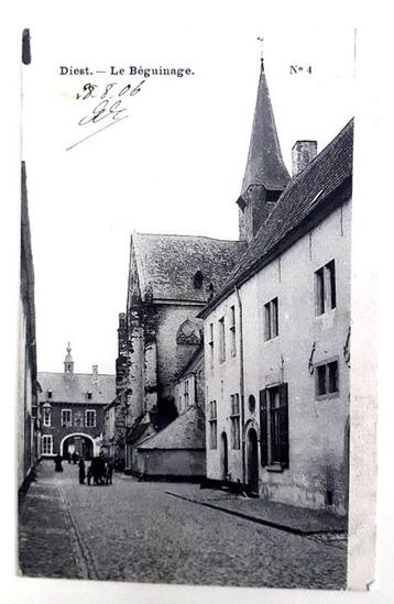 postkaart nr 4 - Diest - "Le Béguinage"  beschikbaar voor biedingen