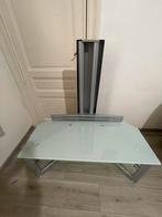 Table en verre tv support, Comme neuf
