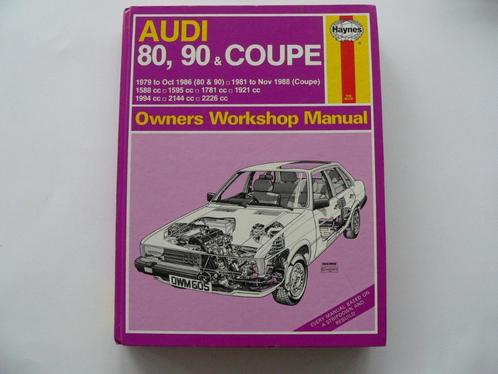 Handleiding Audi 80, 90 & COUPE, Autos : Divers, Modes d'emploi & Notices d'utilisation, Enlèvement ou Envoi