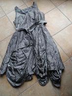 Art jurk grijs XL maat 12 (L), Taille 42/44 (L), Gris, Enlèvement ou Envoi, Comme neuf