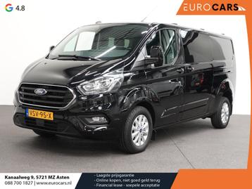 Ford Transit Custom 300 2.0 TDCI L2H1 Limited Dubbele cabine, Auto's, 4 deurs, Stof, Euro 6, 4 cilinders