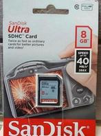 GEHEUGENKAART, Audio, Tv en Foto, Foto | Geheugenkaarten, 8 GB, Nieuw, Overige, SDHC