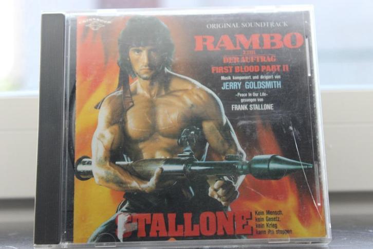 CD SOUNDTRACK RAMBO 2 JERRY GOLDSMITH, Cd's en Dvd's, Cd's | Filmmuziek en Soundtracks, Ophalen of Verzenden