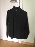 Chemise slim, Kleding | Heren, Overhemden, Zwart, Ophalen of Verzenden, Halswijdte 41/42 (L), Gedragen