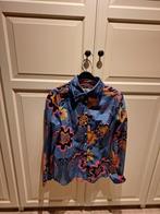 Nieuwe supermooie bloes dames 0039Italy, met zijde, Blauw, Maat 42/44 (L), Nieuw, Ophalen of Verzenden