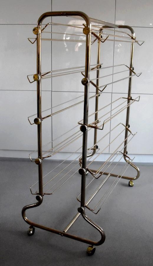 Vintage winkelrek/schoenenrek, Huis en Inrichting, Woonaccessoires | Overige, Ophalen