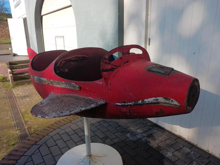 Kermis vliegtuig geen autopede, Antiek en Kunst, Curiosa en Brocante, Ophalen