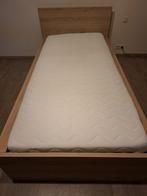 bed lattenbodem 2 matrassen, Huis en Inrichting, Slaapkamer | Bedden, Ophalen, Gebruikt, 90 cm, Eenpersoons