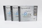 3 x Fujifilm DVD-R DL Dual Layer - 8.5 GB - 240 min., Informatique & Logiciels, Disques enregistrables, Fujifilm, Dvd, Enlèvement ou Envoi