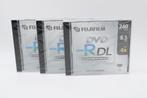 3 x Fujifilm DVD-R DL Dual Layer - 8.5 GB - 240 min., Informatique & Logiciels, Fujifilm, Dvd, Enlèvement ou Envoi, Double couche