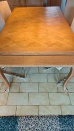 eetplaats, Huis en Inrichting, Complete eetkamers, Ophalen, Zo goed als nieuw, Klassiek en licht ( geen donkere kleur ), 4 tot 6 stoelen