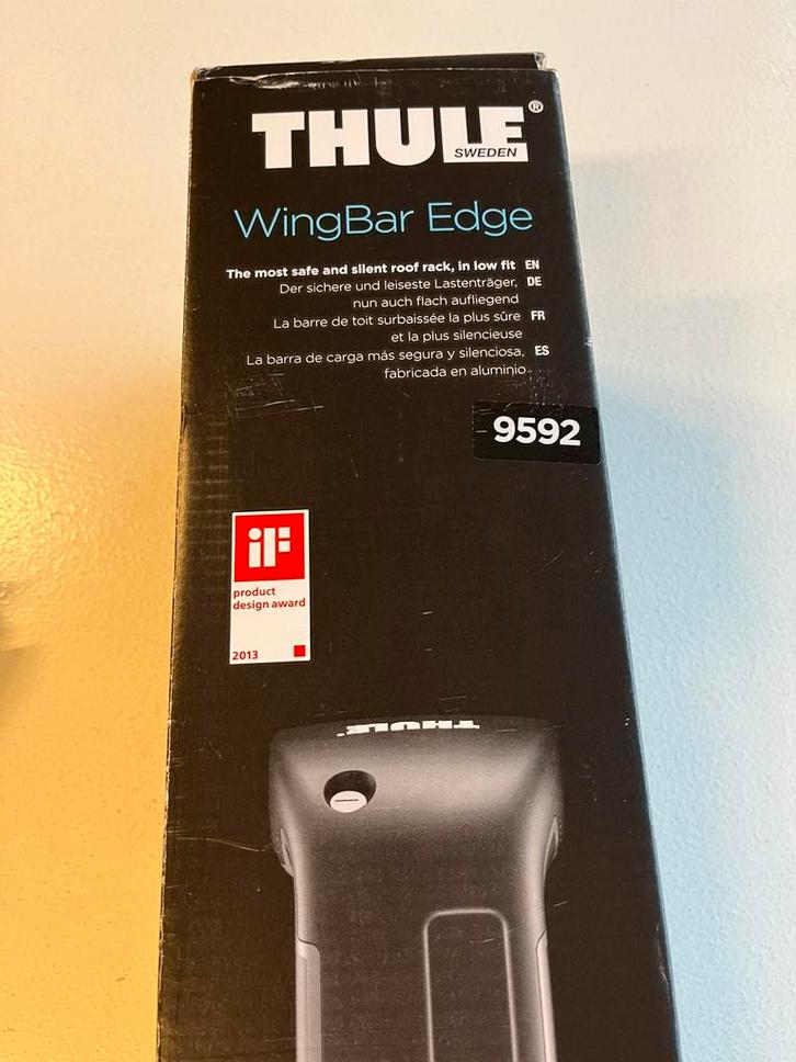 Thule WingBar Edge 9592, Auto diversen, Dakdragers, Zo goed als nieuw, Ophalen